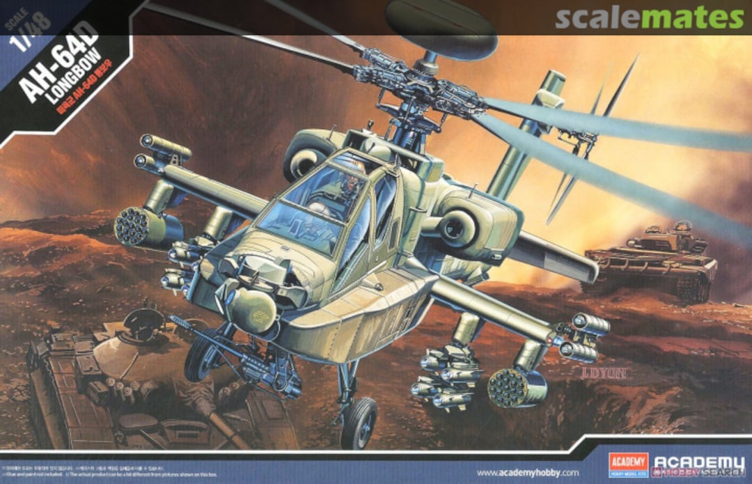 Boxart AH-64D Longbow 12268 Academy Boxart AH-64D Longbow 12268 Academy