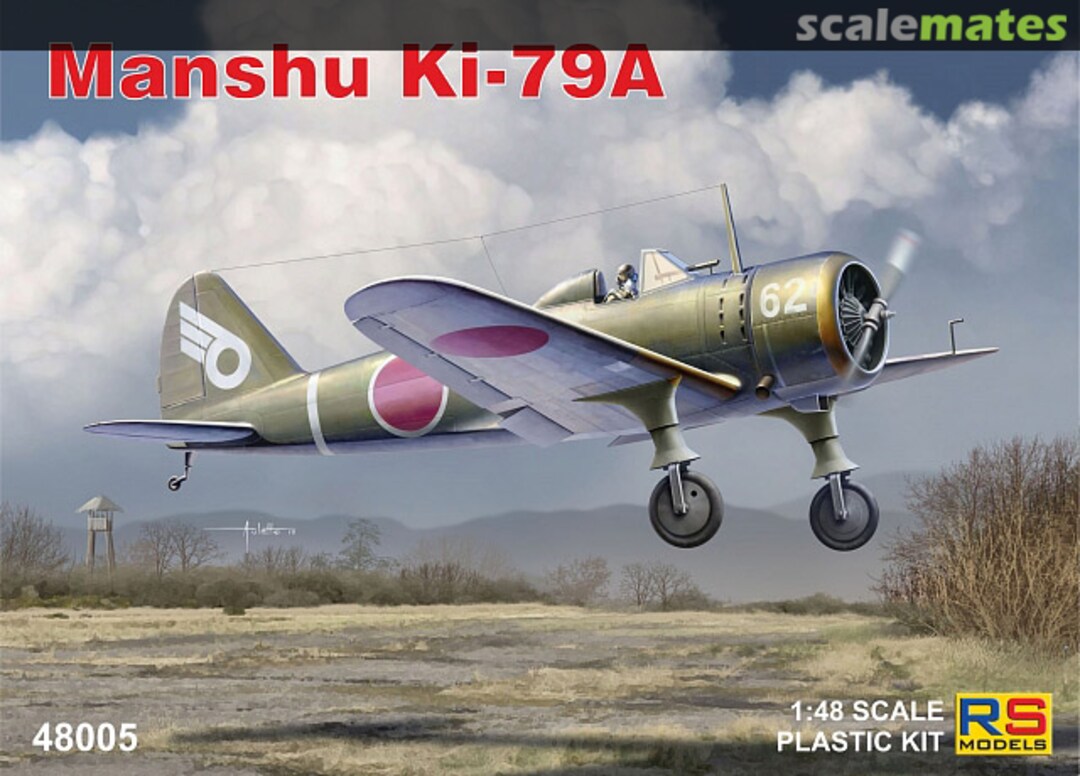 Boxart Manshu Ki-79A Ko 48005 RS Models Boxart Manshu Ki-79A Ko 48005 RS Models