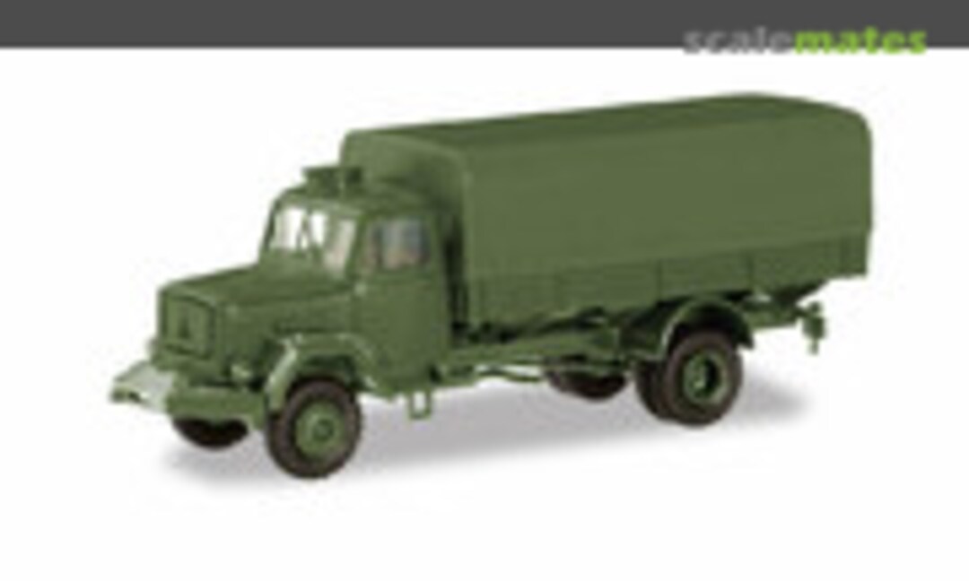 1:87 Magirus A 6500 Pritsche / Plane, Bundeswehr (Herpa 746632)