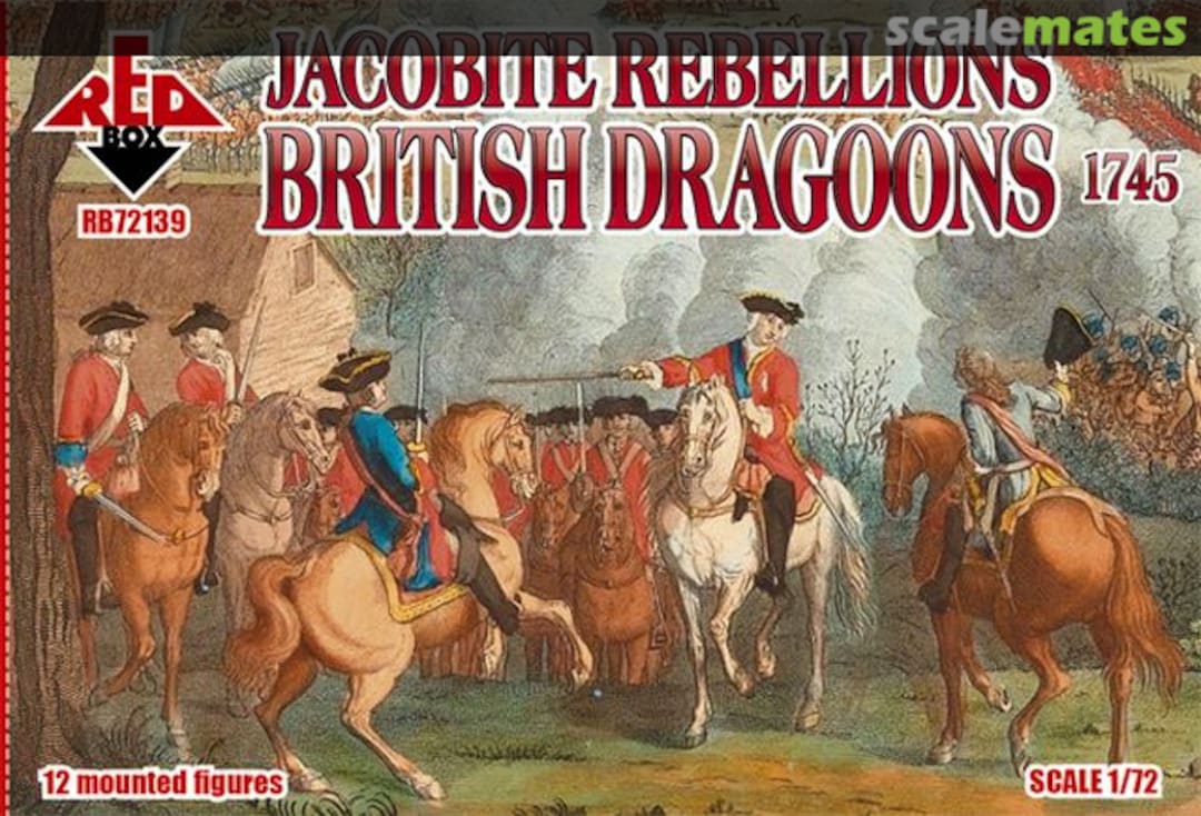 Boxart British Dragoons 1745 RB72139 Red Box