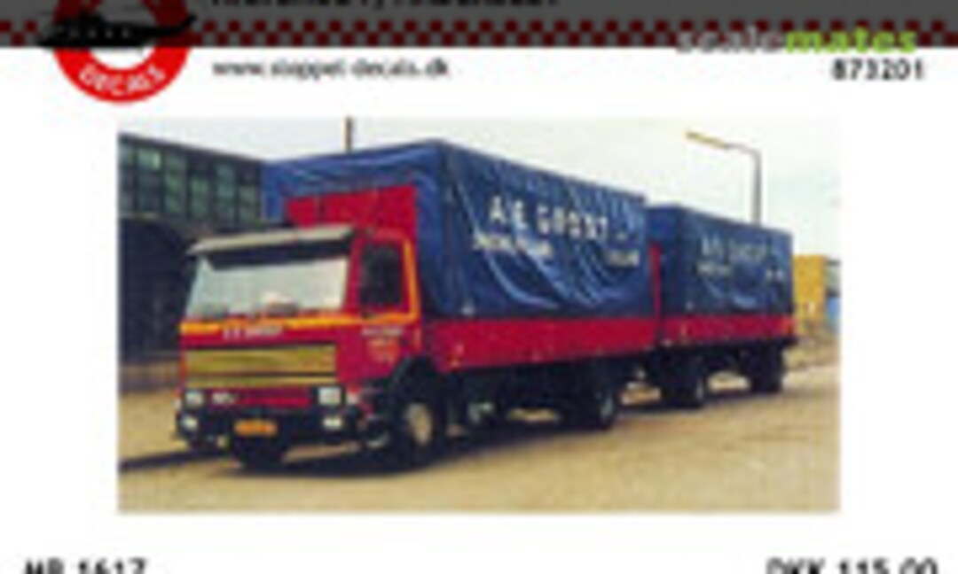 1:87 MB 1617 (Stoppel Decals 873201) 873201