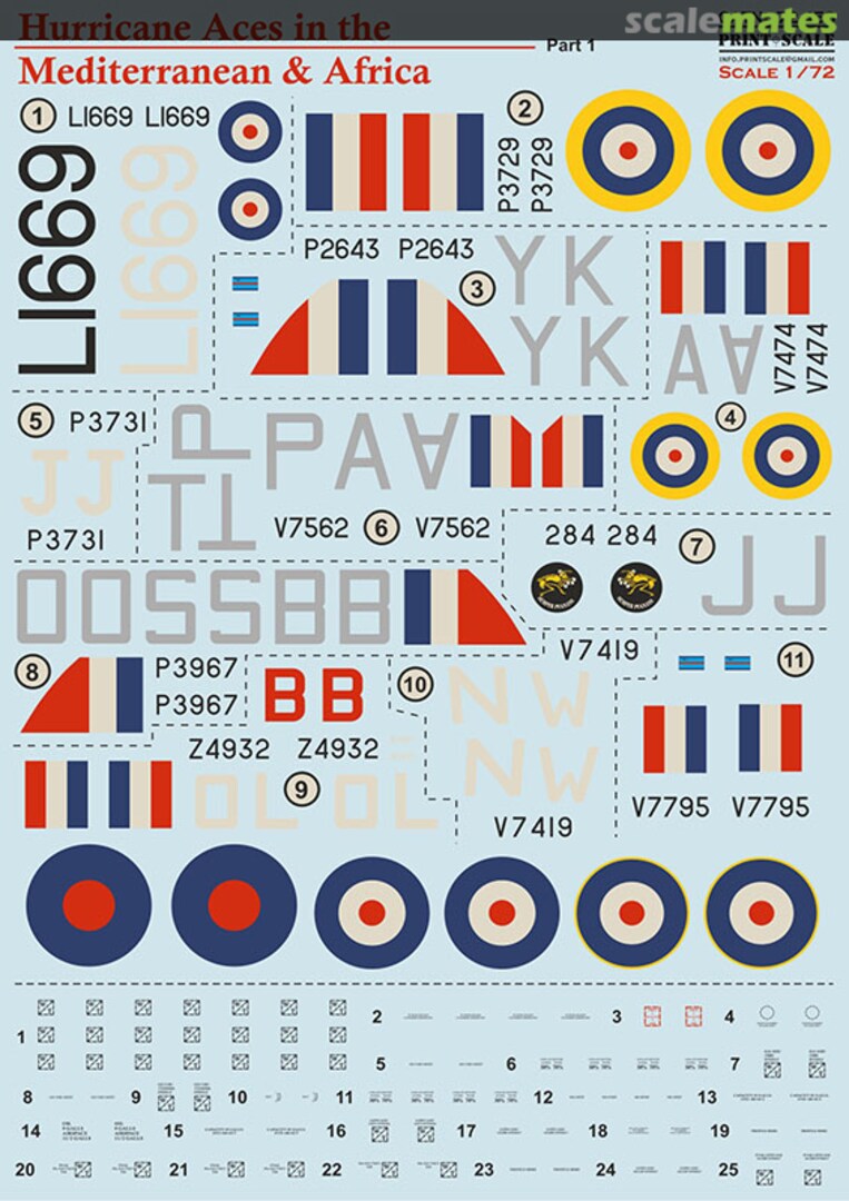 Contents Hawker Hurricane Aces in the Mediterranean & Africa 72-458 Print Scale Contents Hawker Hurricane Aces in the Mediterranean & Africa 72-458 Print Scale