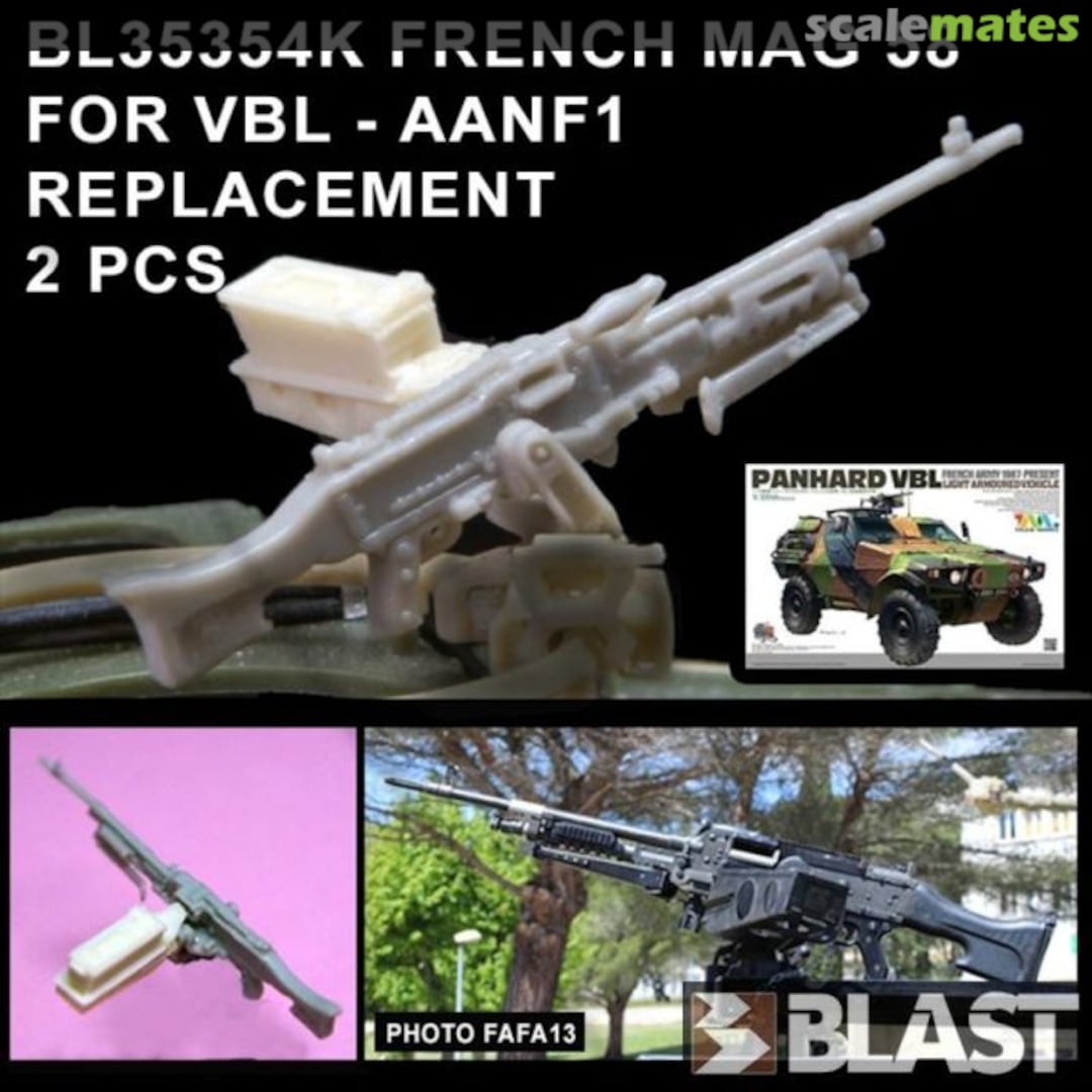 Boxart French MAG 58 for VBL - AANF1 replacement BL35354K Blast Models Boxart French MAG 58 for VBL - AANF1 replacement BL35354K Blast Models