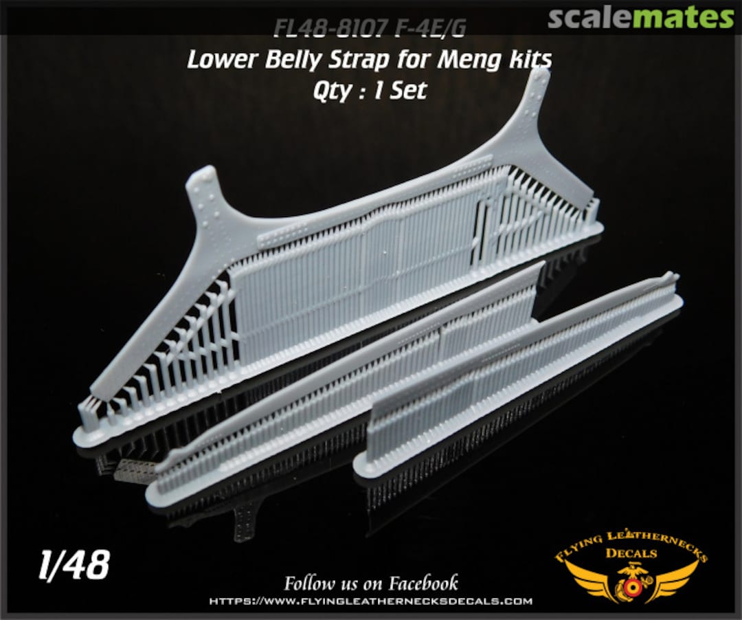 Boxart F-4E/G Lower Belly Strap FL48-8107 Flying Leathernecks Boxart F-4E/G Lower Belly Strap FL48-8107 Flying Leathernecks
