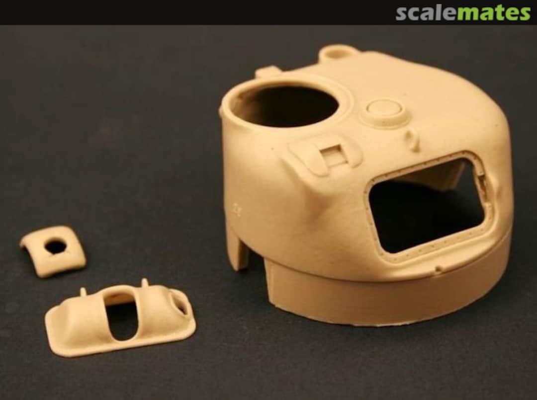 Boxart M4 "Low Bustle" Initial Turret (LIMA) RE35-120 Panzer Art