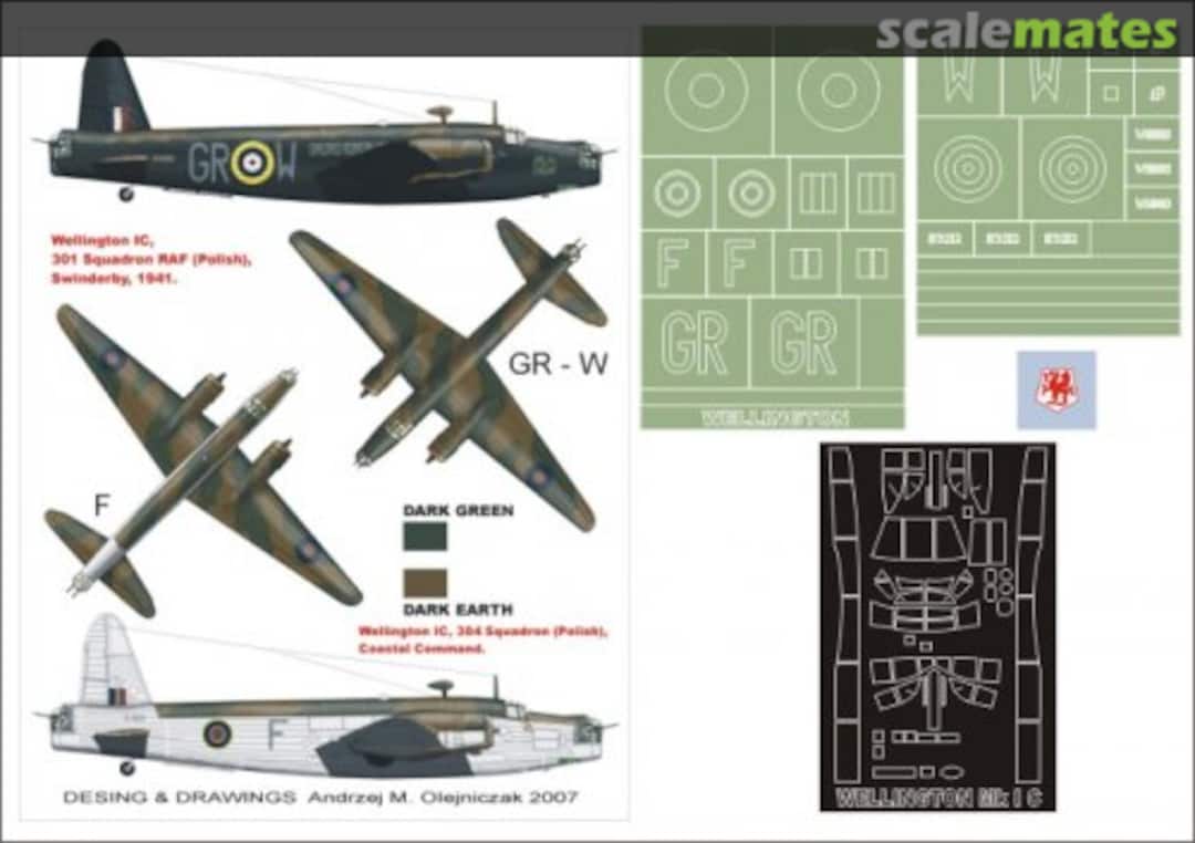 Boxart Vickers Wellington Mk.IC K48136 Montex Boxart Vickers Wellington Mk.IC K48136 Montex