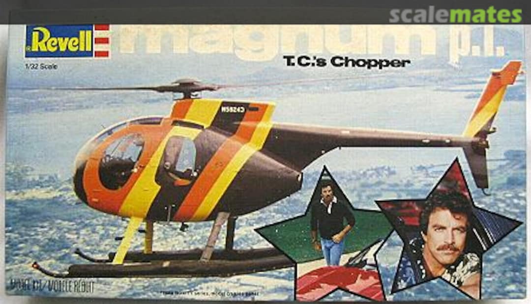 Boxart Magnum PI, TC's Chopper 4416 Revell Boxart Magnum PI, TC's Chopper 4416 Revell
