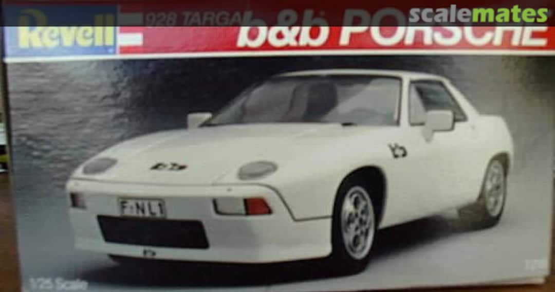 Boxart 928 Targa b&b Porsche 7218 Revell Boxart 928 Targa b&b Porsche 7218 Revell