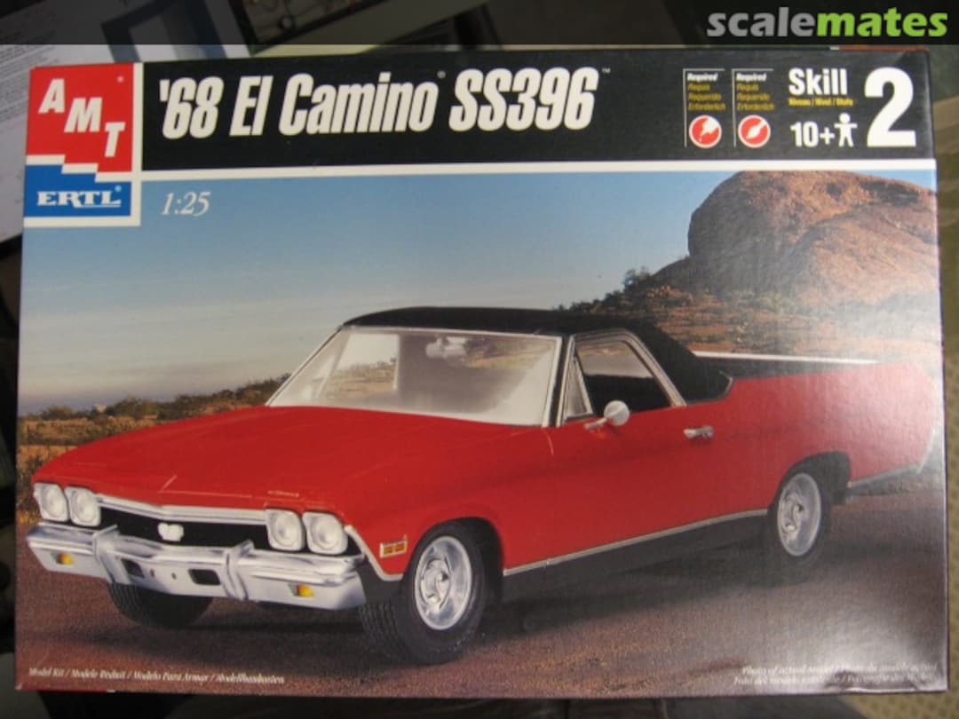Boxart '68 El Camino SS396 8017 AMT/ERTL