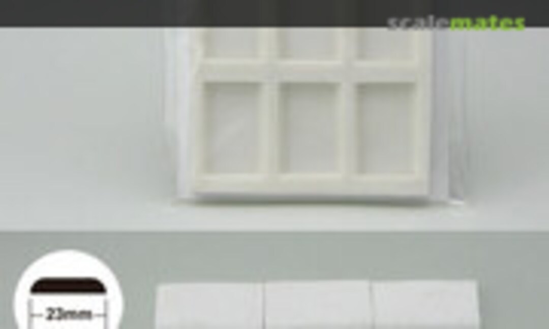 1:35 Silicone Mould for Making Round Edged Tiles (Large) (J's Work PPA3071) PPA3071