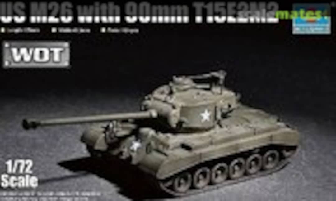 1:72 M26 with 90mm T15E2M2 (Trumpeter 07170) 07170