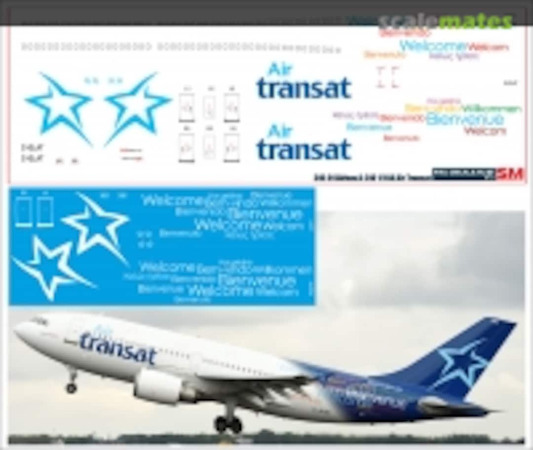 Boxart Airbus A310 Air Transat 310-01 Pas Decals Boxart Airbus A310 Air Transat 310-01 Pas Decals