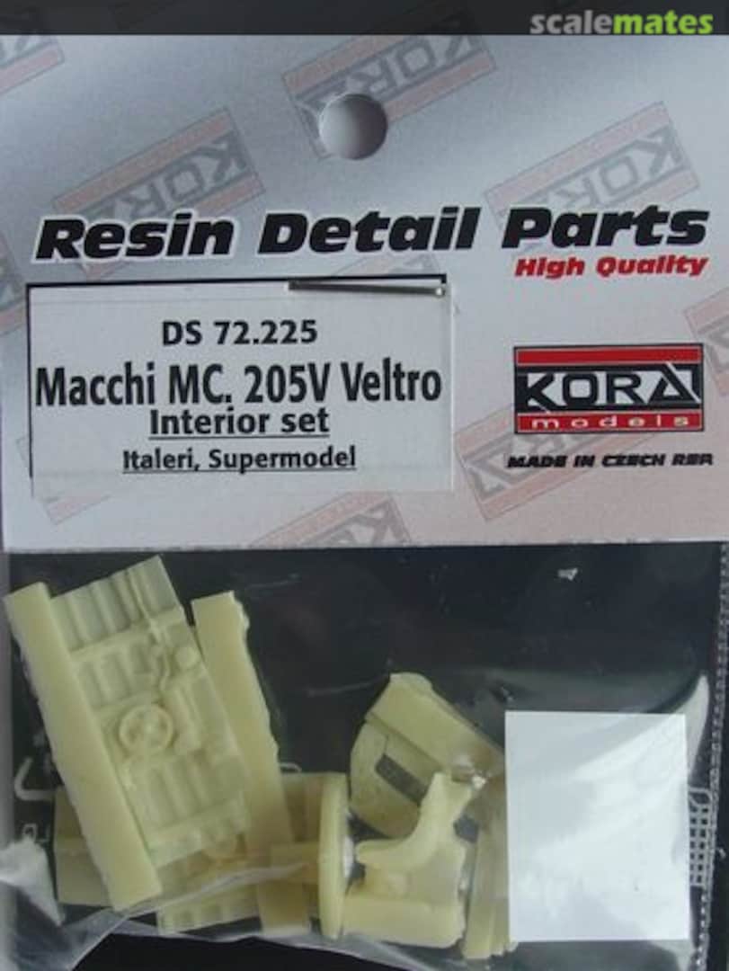 Boxart Macchi MC. 205V Veltro DS72225 Kora Models Boxart Macchi MC. 205V Veltro DS72225 Kora Models