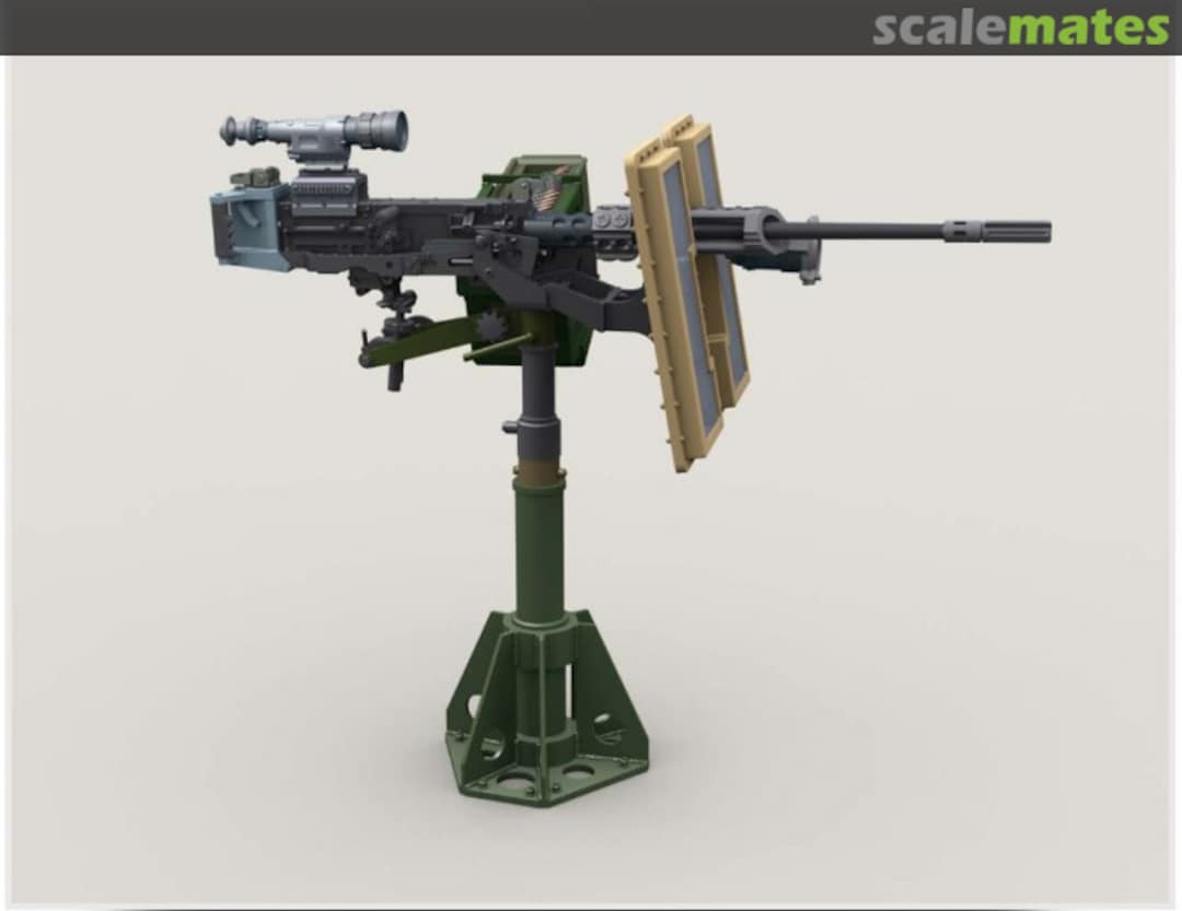 Boxart M2 HMG on Mount w/ Transparent Gun Shield LF3D071 Legend Productions Boxart M2 HMG on Mount w/ Transparent Gun Shield LF3D071 Legend Productions