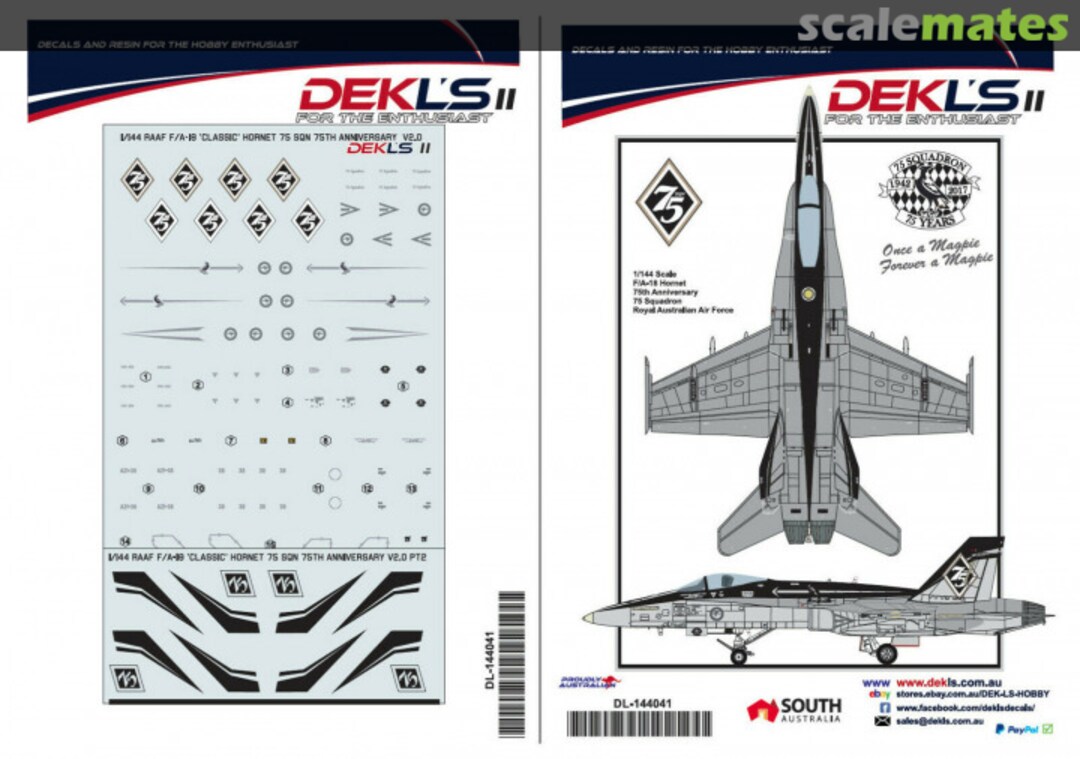 Boxart F/A-18 Hornet DL144041 DEKL's Boxart F/A-18 Hornet DL144041 DEKL's