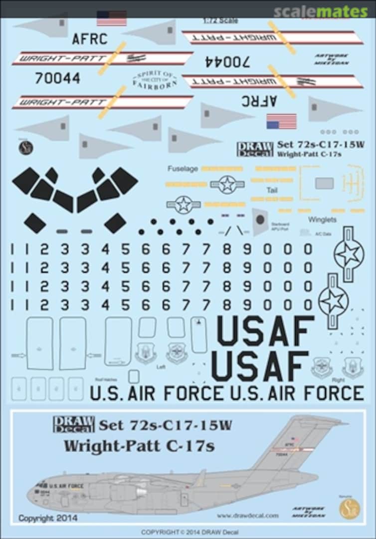 Boxart Wright-Patt C-17s 72s-C17-15W Draw Decal Boxart Wright-Patt C-17s 72s-C17-15W Draw Decal