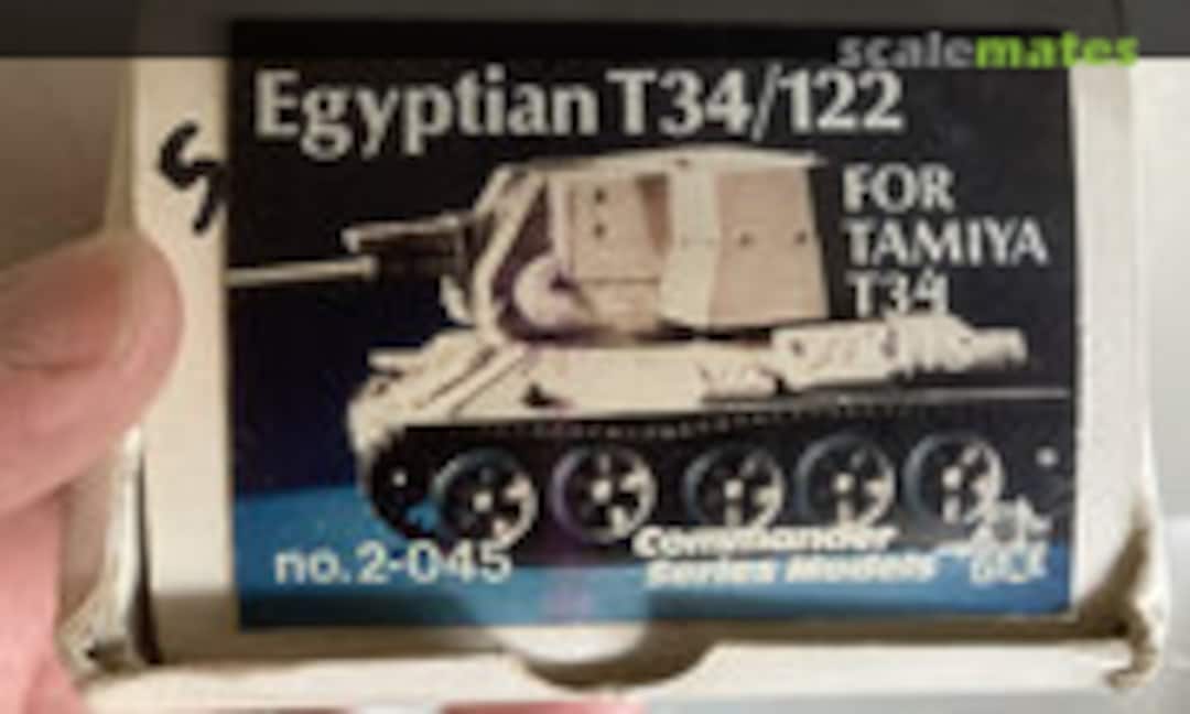 1:35 Egyptian T34/122 (Commander Series Models 2-045) 2-045