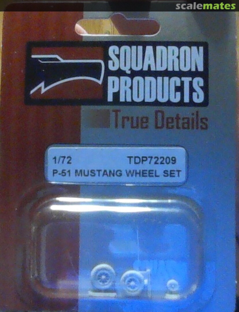Boxart P-51 Mustang Wheel Set TDP72209 Squadron Products Boxart P-51 Mustang Wheel Set TDP72209 Squadron Products