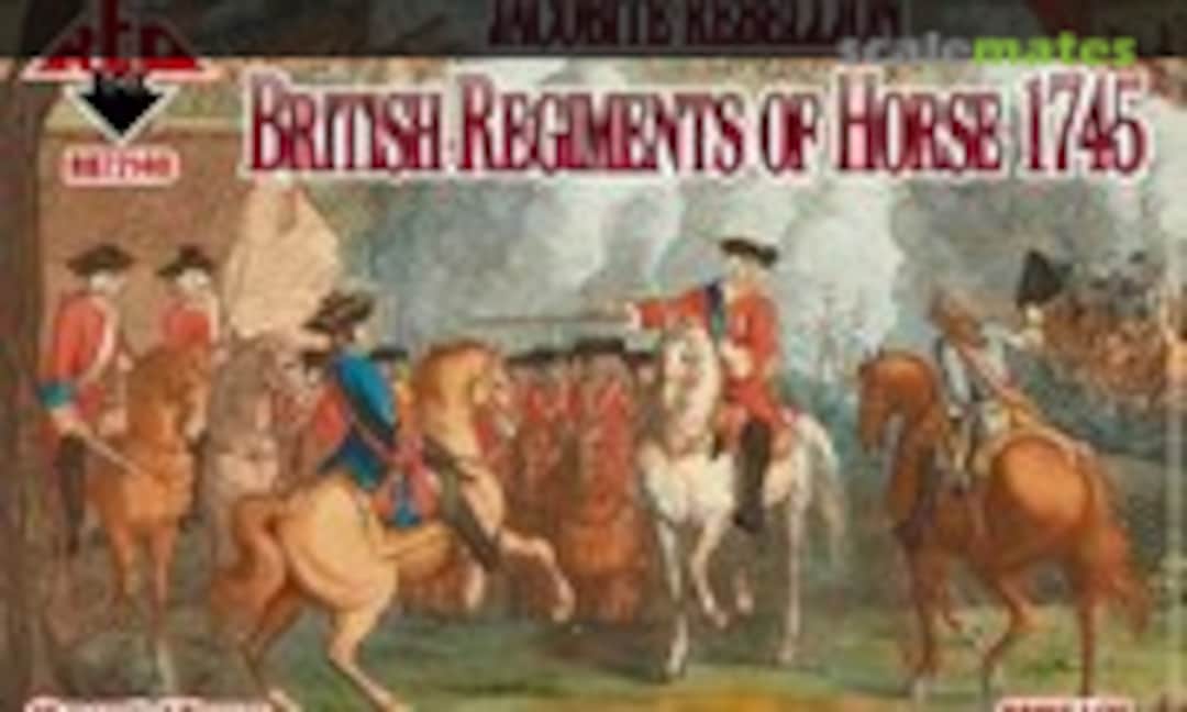 1:72 British Regiments of Horse 1745 (Red Box RB72140) RB72140