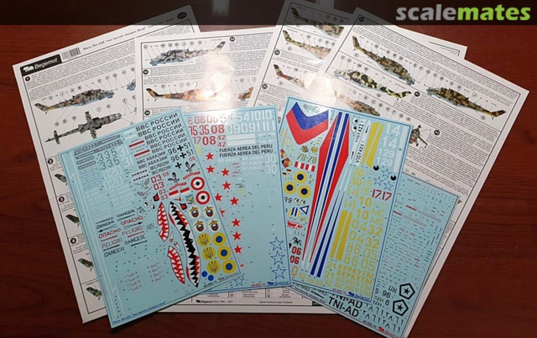 Boxart Mi-24P 'Two-Barrel Shotgun Hind' 48-060 Begemot Boxart Mi-24P 'Two-Barrel Shotgun Hind' 48-060 Begemot