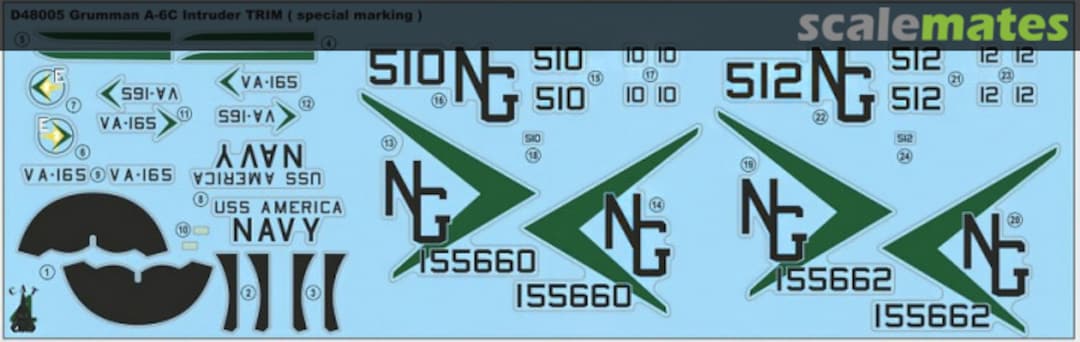 Boxart A-6C Intruder TRIM D48005 CAT4 Boxart A-6C Intruder TRIM D48005 CAT4