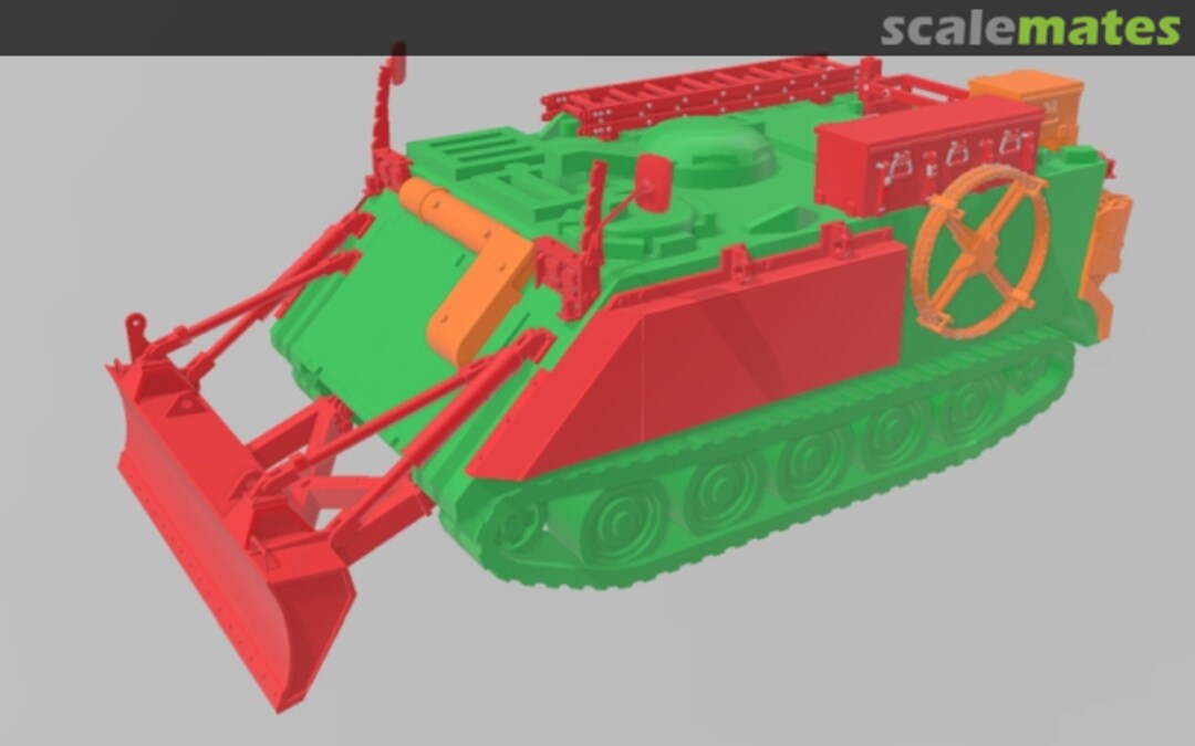 Boxart M113A1-B GN Dozer M113A1-B GN Dozer Sylly's Mini Models Boxart M113A1-B GN Dozer M113A1-B GN Dozer Sylly's Mini Models