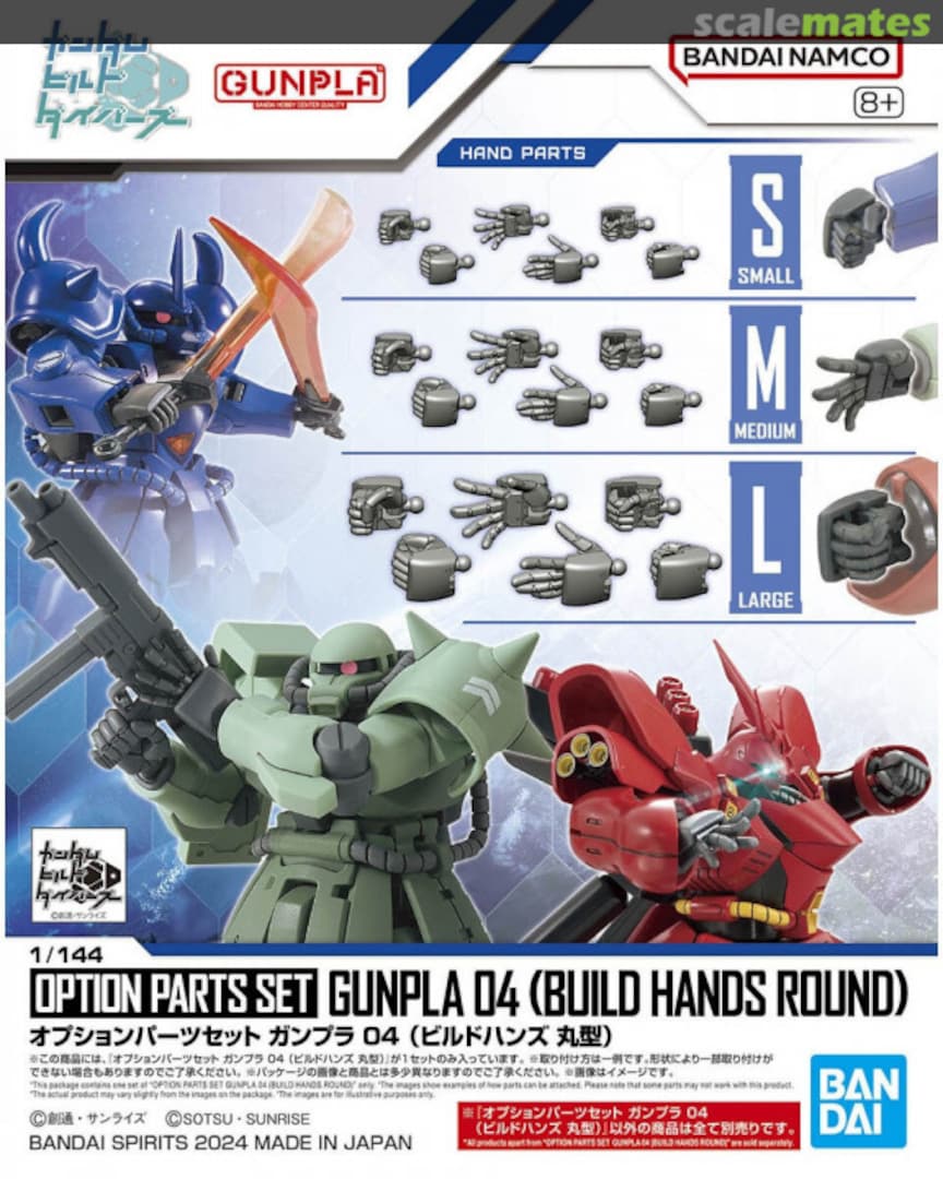 Boxart Build Hands Round 5066706 Bandai Spirits
