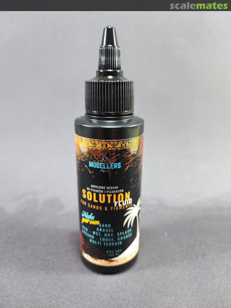 Boxart Solution Fluid for Sands & Pigments MWC-005 Modellers World Boxart Solution Fluid for Sands & Pigments MWC-005 Modellers World