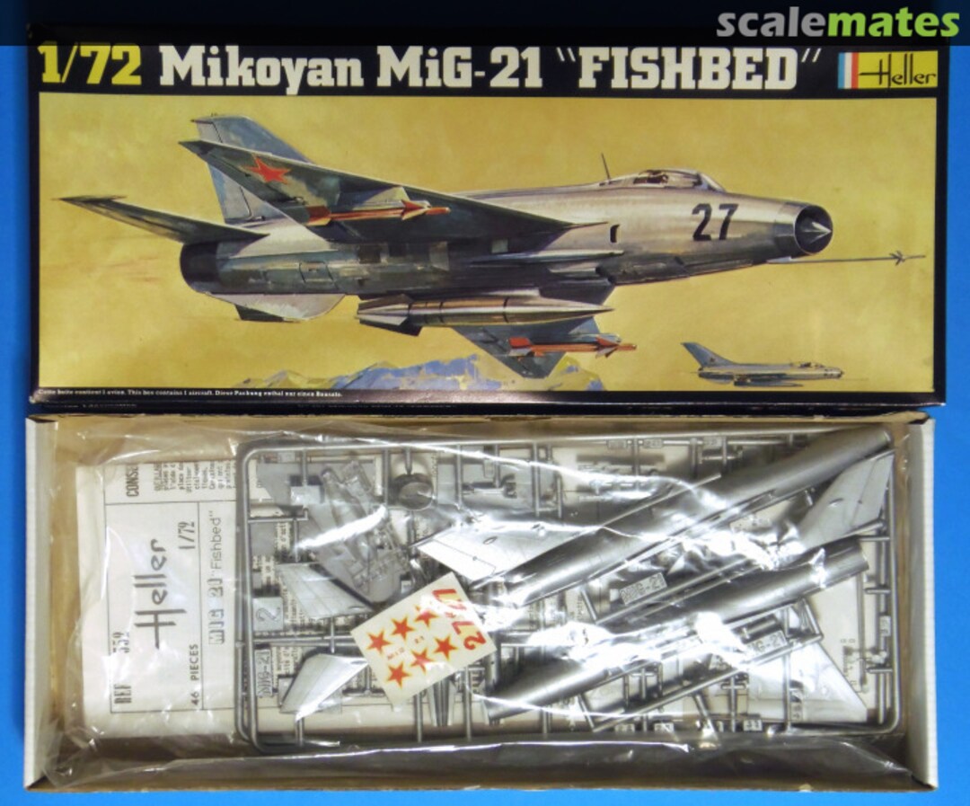 Contents Mikoyan MiG-21 "Fishbed" 252 Heller Contents Mikoyan MiG-21 "Fishbed" 252 Heller