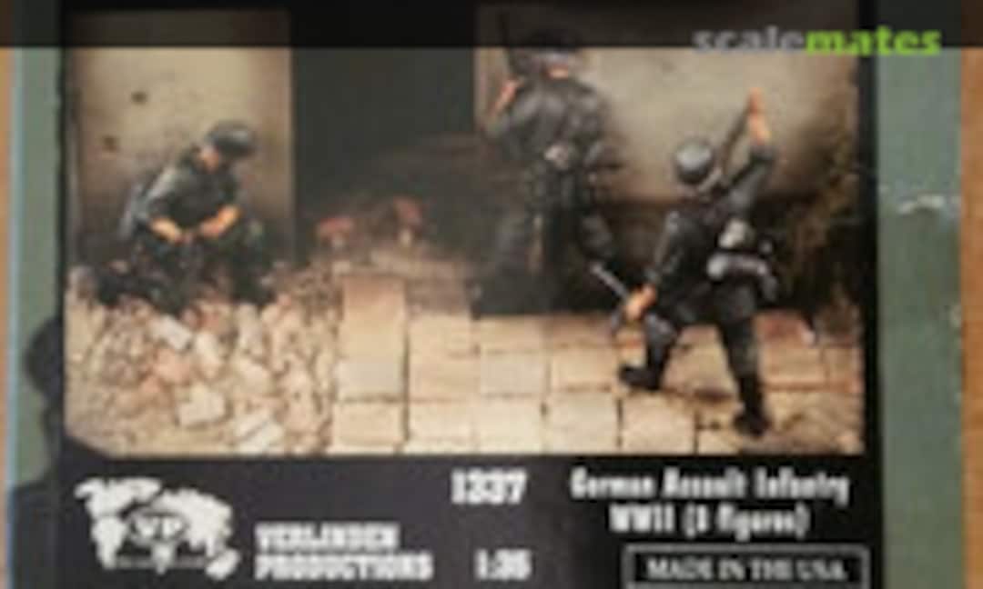 1:35 German Assault Infantry (Verlinden Productions 1337) 1337