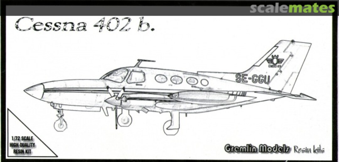 Boxart Cessna 402b. GM72013 Gremlin Models