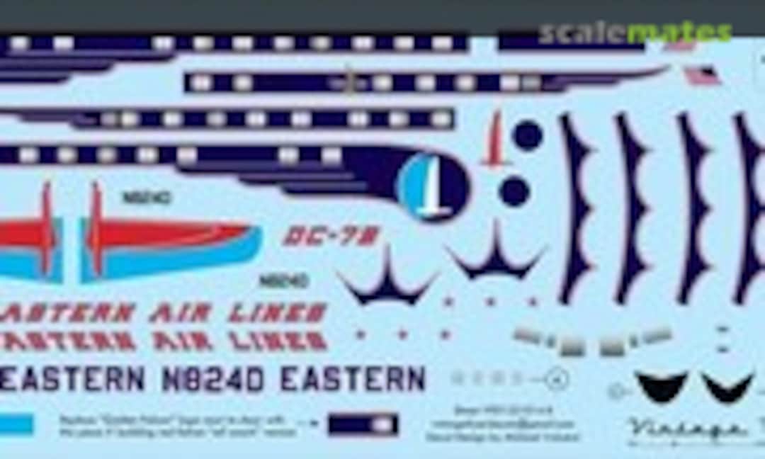 1:144 DC-7B Eastern (55) (Vintage Flyer Decals VFD144-014) VFD144-014