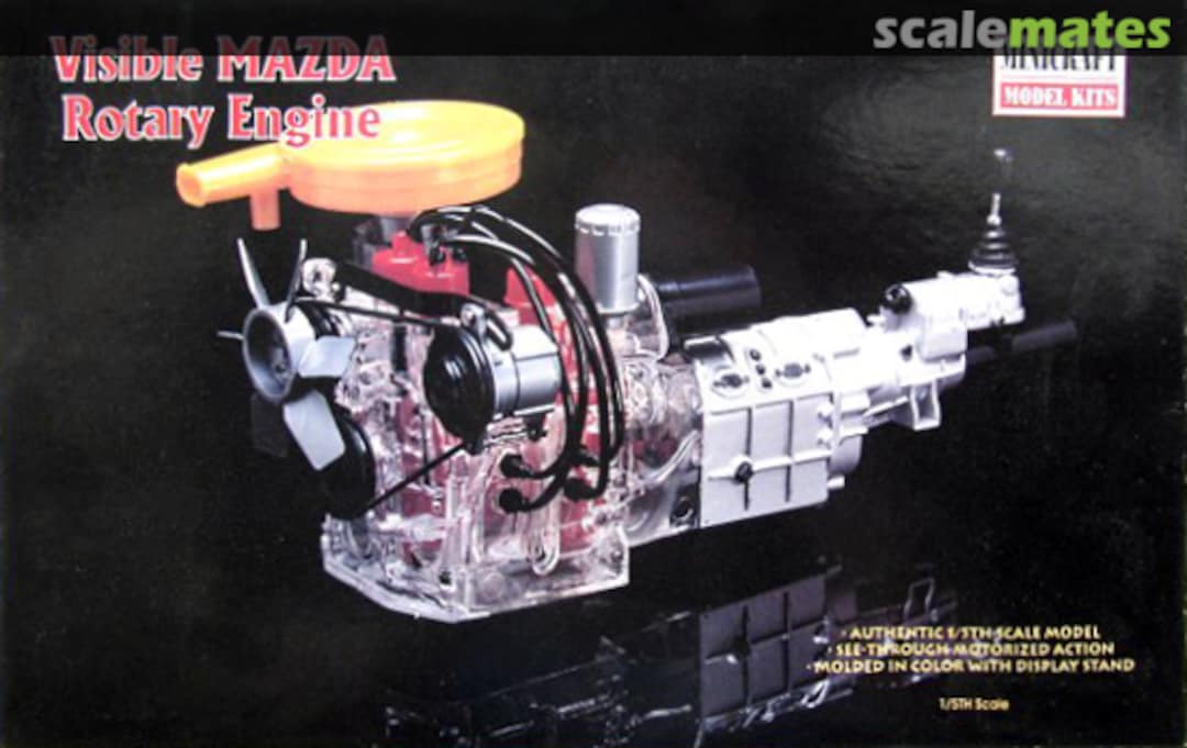 Boxart Visible Mazda Rotary Engine 11201 Minicraft Model Kits Boxart Visible Mazda Rotary Engine 11201 Minicraft Model Kits