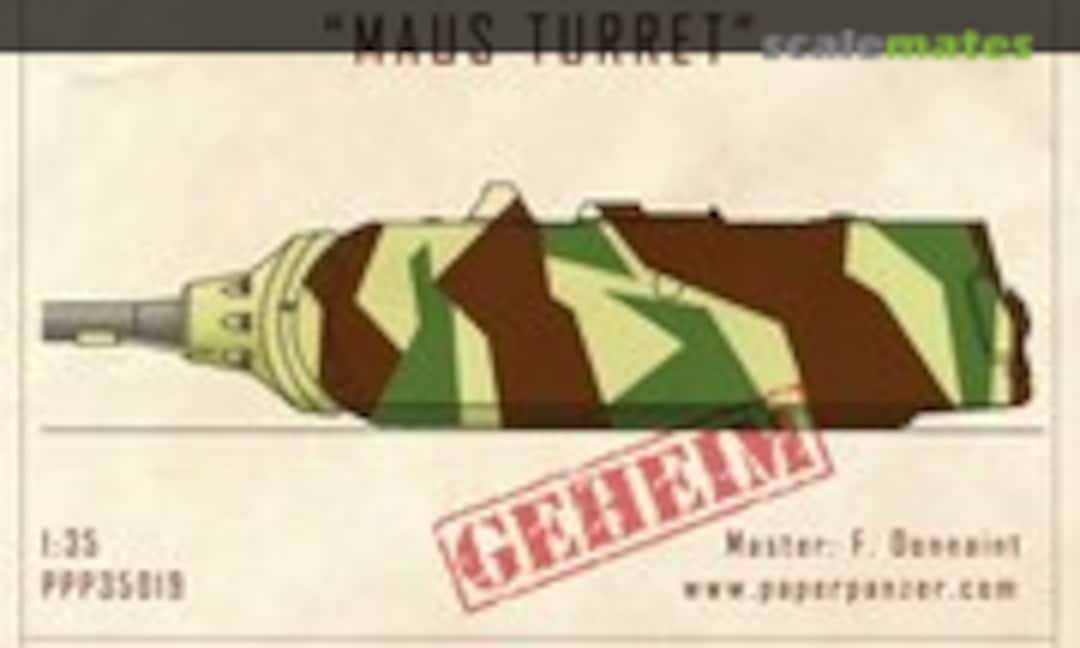 1:35 Maus Turret (Paper Panzer Productions PPP35019) PPP35019