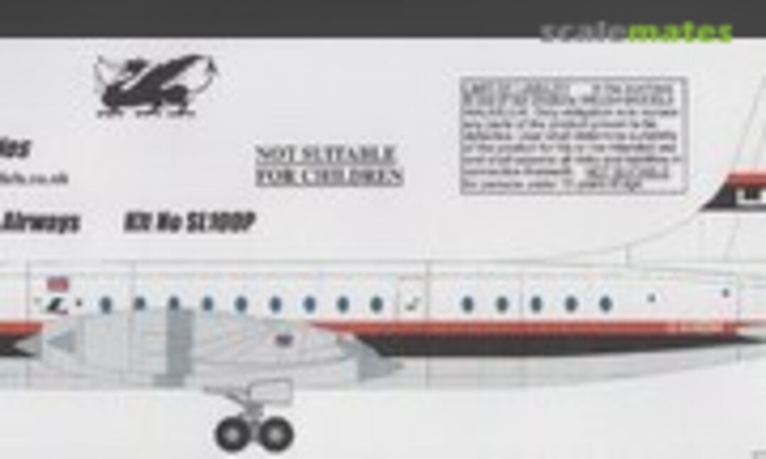 Bristol Britannia 102 Laker Airways (Welsh Models SL100P)