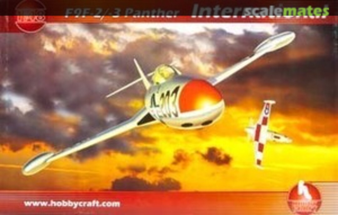 Boxart Grumman F9F-2 Panther HC1456 Hobbycraft Boxart Grumman F9F-2 Panther HC1456 Hobbycraft