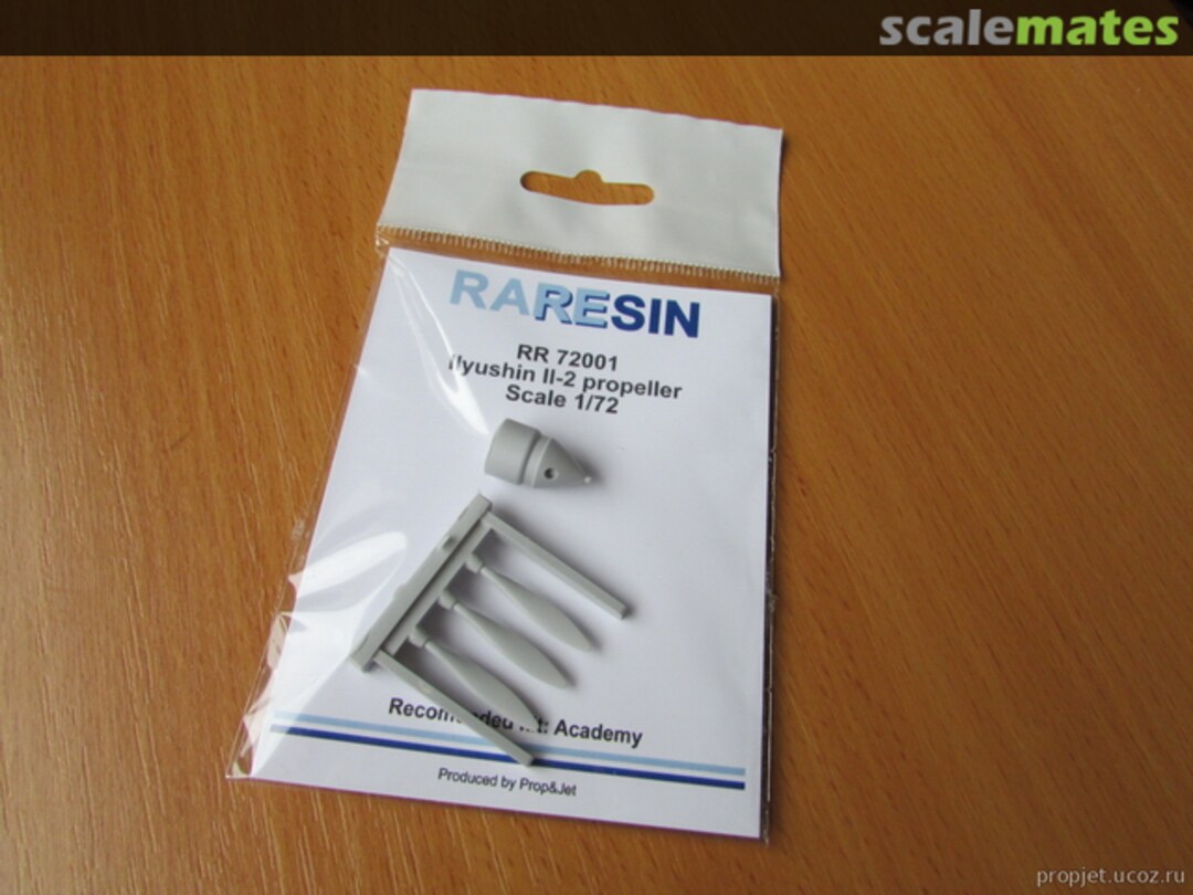 Boxart Il-2 Stormovik - propeller RR 72001 Prop & Jet Boxart Il-2 Stormovik - propeller RR 72001 Prop & Jet