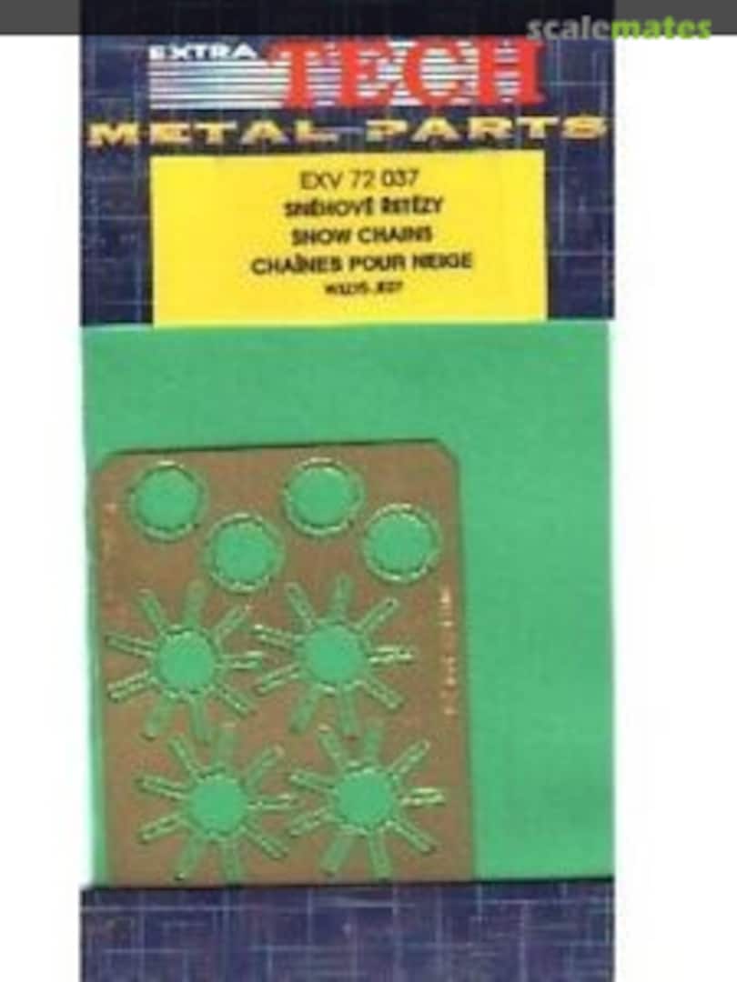 Boxart Snow Chains Willys Jeep EXV 72037 Extratech Boxart Snow Chains Willys Jeep EXV 72037 Extratech