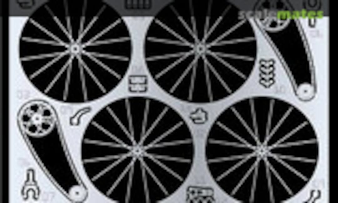 1:35 Paratrooper Bicycle Spoke Etching Set (Passion Models P35-130) P35-130