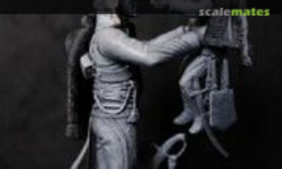 90mm Hussar Lifting his Child (BONAPARTES Military Models AB27) AB27