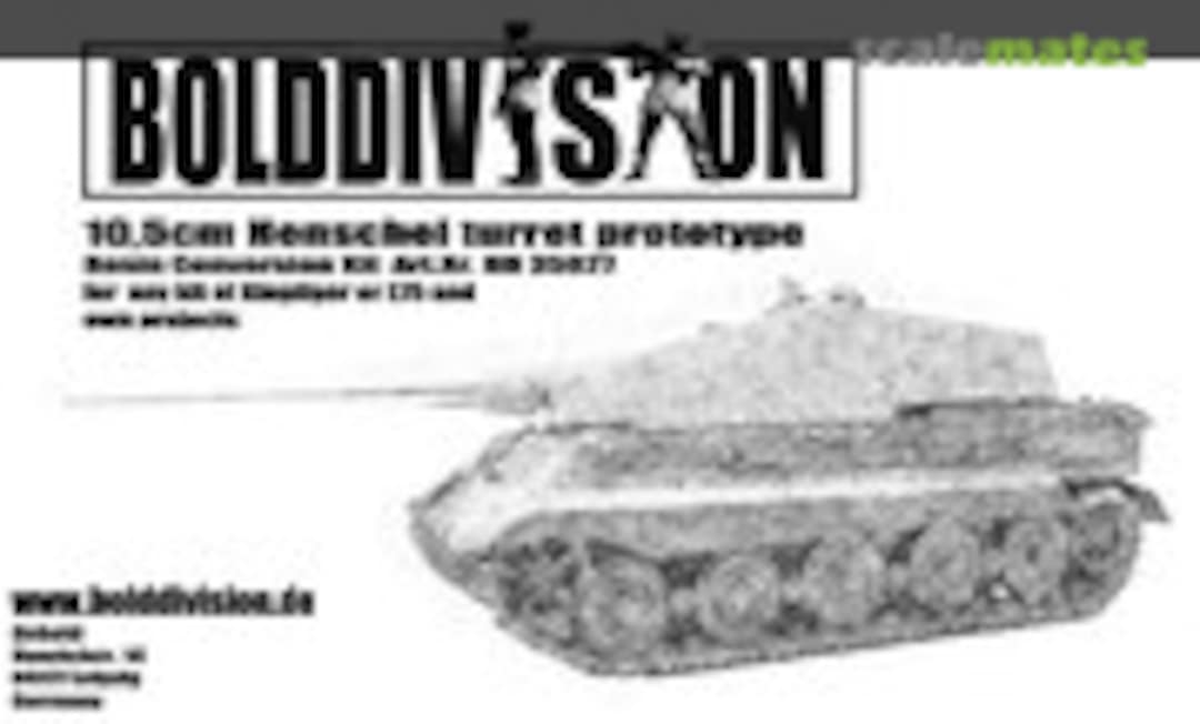 1:35 10,5cm Henschel turret prototype (Bolddivision 35027) 35027