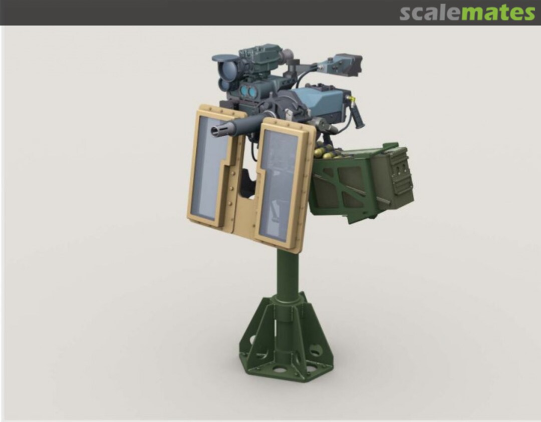Boxart MK47 40mm AGL on Mount w/ Transparent Gun Shield LF3D072 Legend Productions