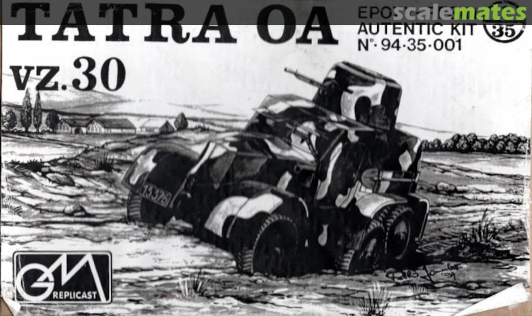 Boxart Tatra OA vz.30 35 001 GM Replicast Boxart Tatra OA vz.30 35 001 GM Replicast