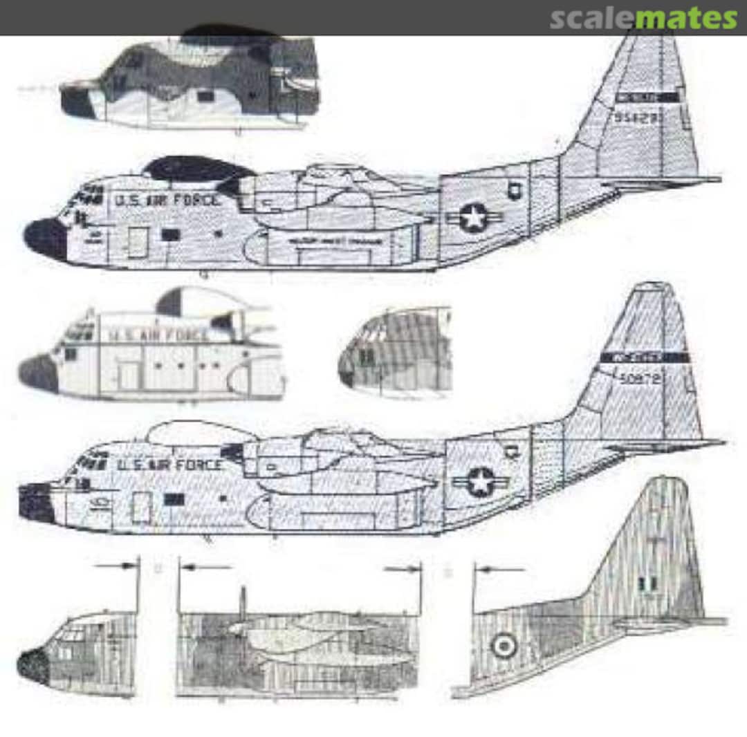 Boxart Hercules Umbausatz Set 3 AM-059 Airmodel Boxart Hercules Umbausatz Set 3 AM-059 Airmodel