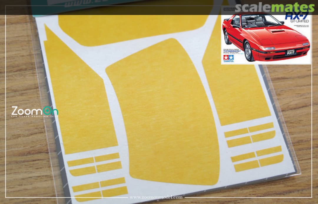 Boxart Window & light painting masks - Mazda RX-7 FC ZD050 ZoomOn