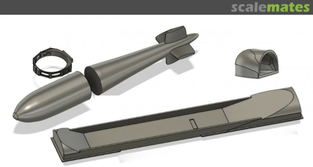 Boxart Revell Lancaster Grand Slam 3D Printed Conversion kit 1 Alans 3D Models Boxart Revell Lancaster Grand Slam 3D Printed Conversion kit 1 Alans 3D Models