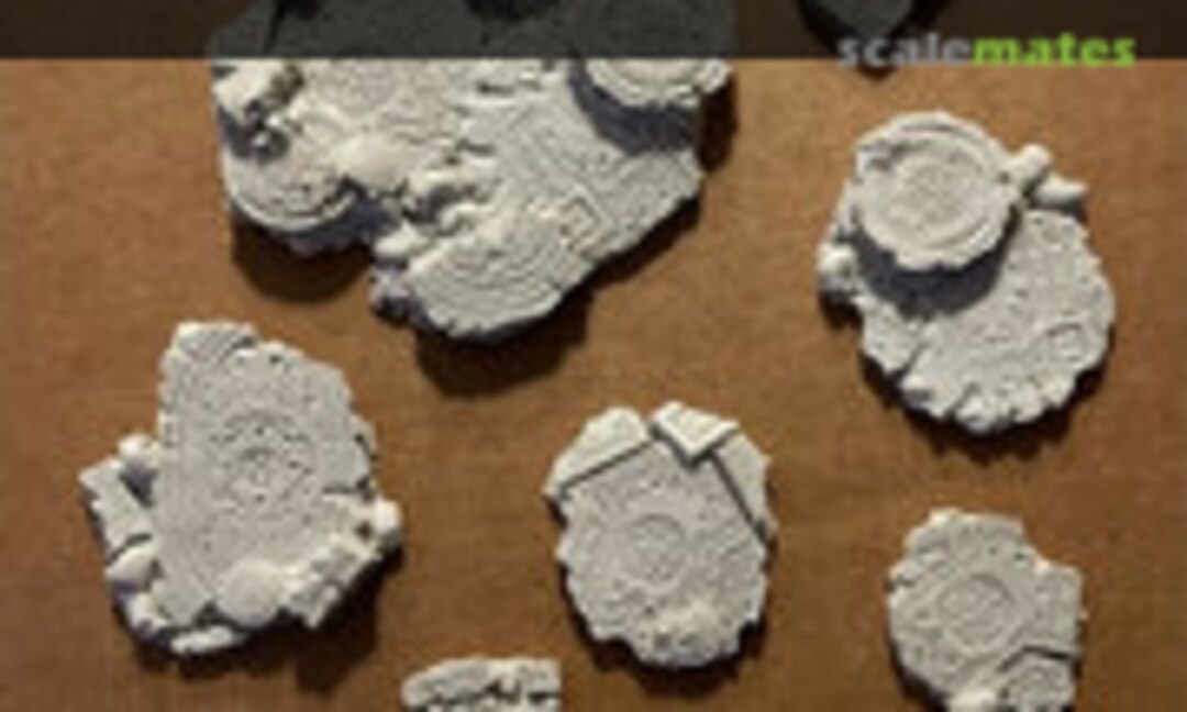 No Basing Kit Ruins Plates - Set 5 (Scibor Monsterous Miniatures CPBK0248) CPBK0248