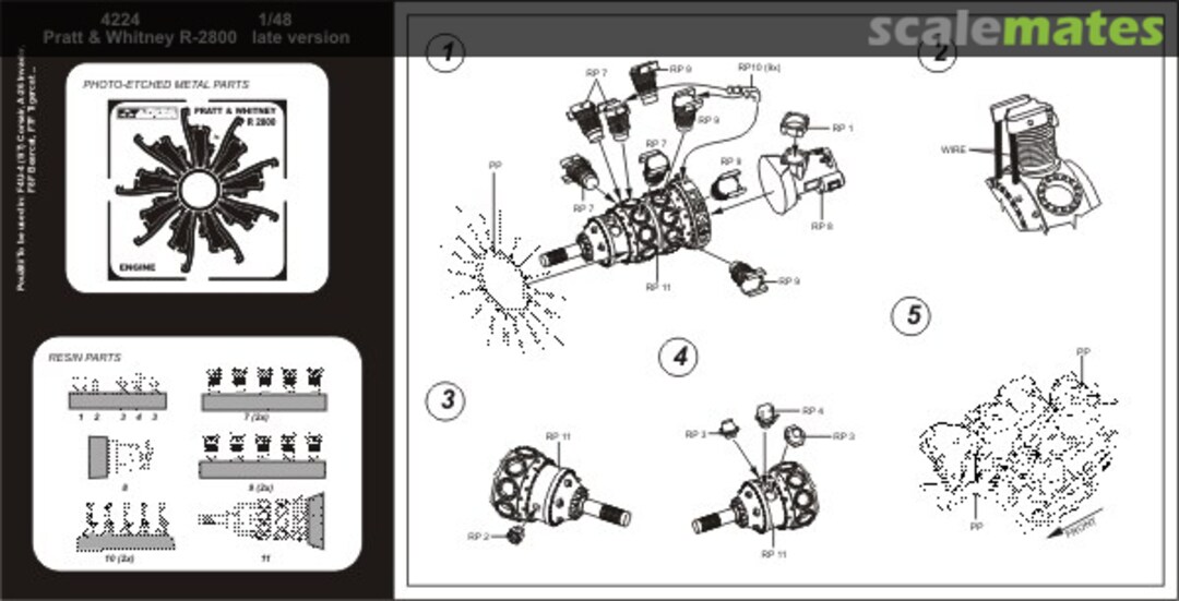 Boxart U. S. Radial Engine R-2800(Late) 4224 Aires Boxart U. S. Radial Engine R-2800(Late) 4224 Aires