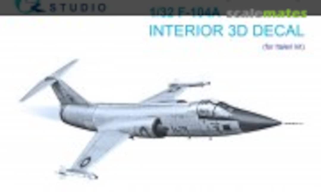 1:32 F-104A interior 3D decals (Quinta Studio QDS-32246) QDS-32246