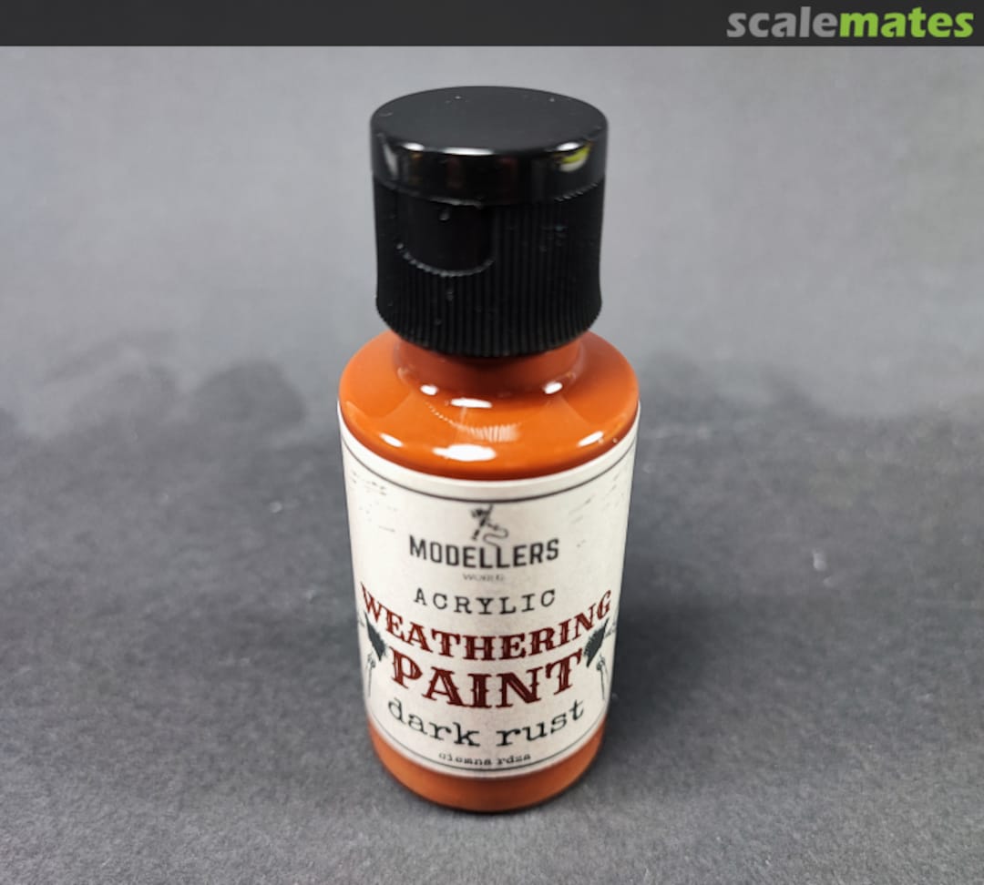 Boxart Weathering Paint - DARK RUST MWE-009 Modellers World Boxart Weathering Paint - DARK RUST MWE-009 Modellers World